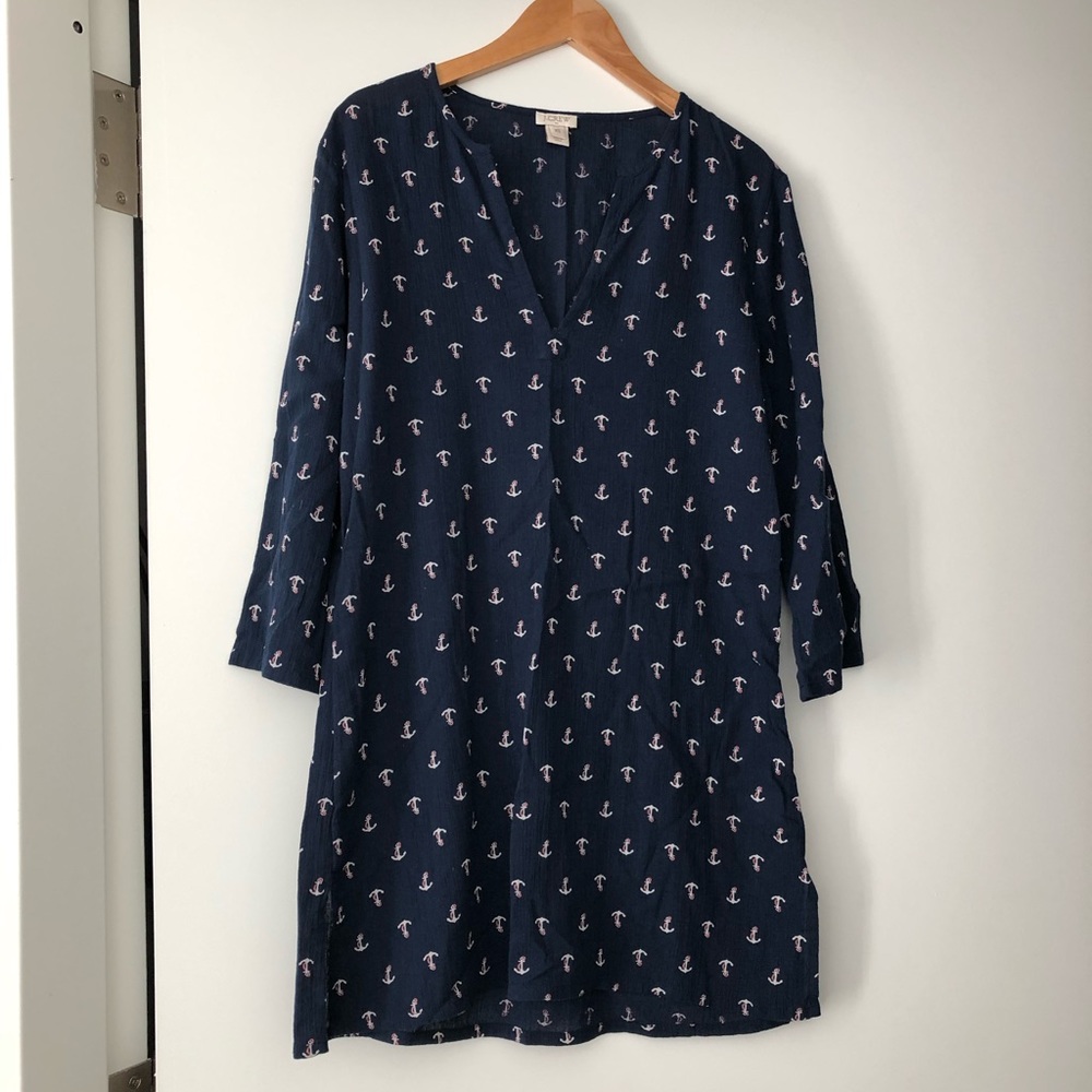 NWOT J. Crew Factory Anchor Cover Up XS